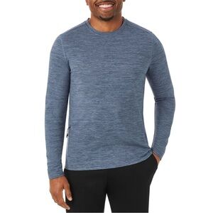 Member’s Mark Tech Crew Pullover Shirt Men’s Large Blue